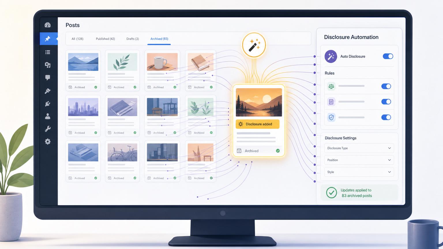 Automatically Add Affiliate Disclosure in WordPress Across Old Posts
