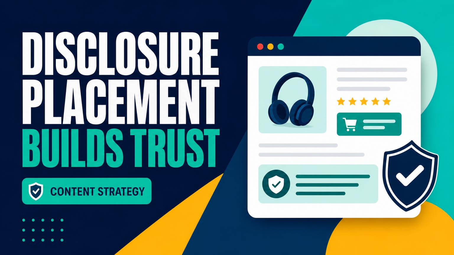 Affiliate Disclosure Placement That Keeps Recommendations Credible
