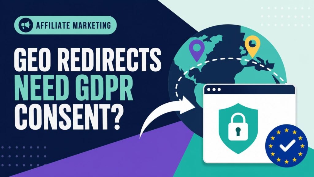 Do Geo Redirects Need GDPR Consent on Affiliate Sites?