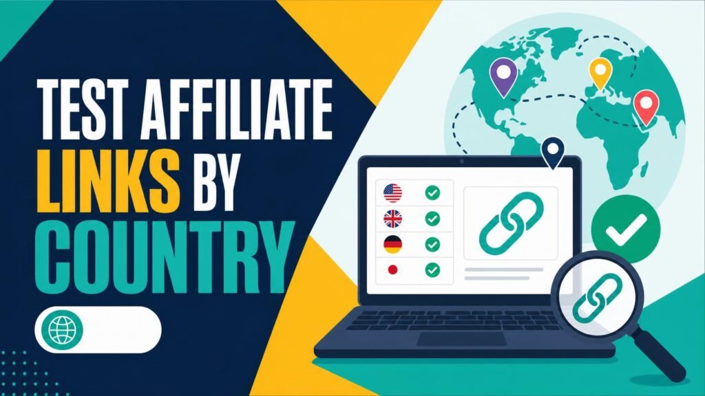 How to Test Affiliate Links by Country Before Readers Find Errors