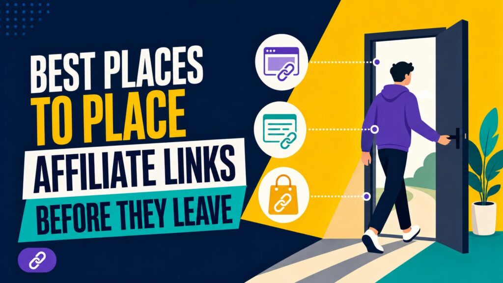Where to Place Affiliate Links Before Readers Leave
