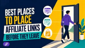 Where to Place Affiliate Links Before Readers Leave